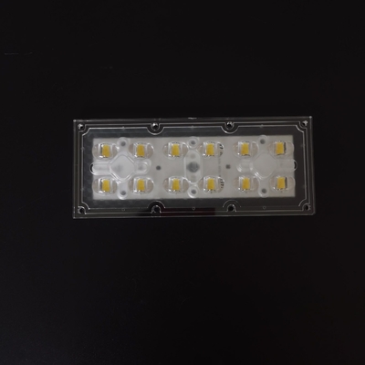 100W 28pcs 7070 SMD LED Modul Papan PCB Untuk Lampu Jalan