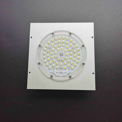 Round Module 120 Degree SMD3030 LED Light Lens Retrofit Kits Untuk 50w High Bay Light