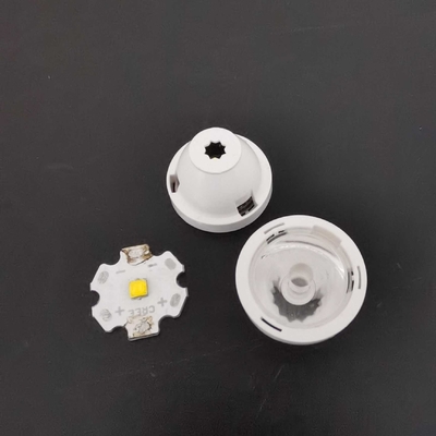 Narrow Beam Angle PMMA 5 derajat Led Lens untuk led, reflektor led 20mm