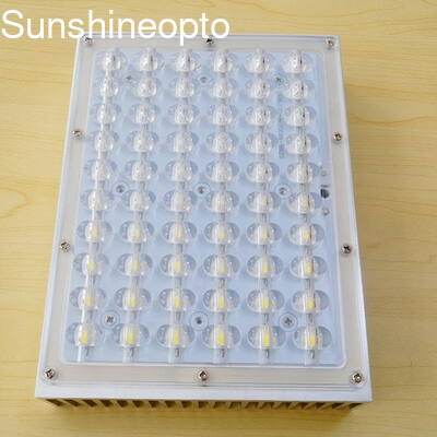 Ekspor Modul Lampu LED 60W dengan Lensa 200x150mm dan Papan PCB Paralel 10 Seri 6
