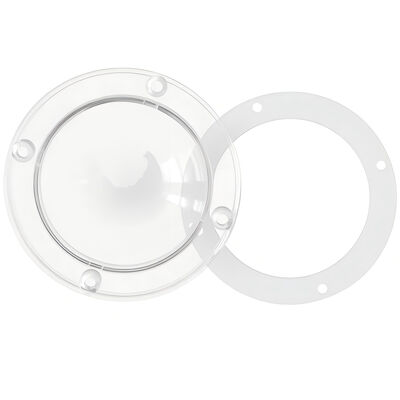Penutup Lensa LED PC 88mm 120° untuk Lampu Teluk Tinggi 91% Transmisi Cahaya Produsen OEM & ODM