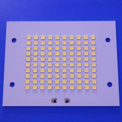 Modul Papan PCB LED 50W 2835SMD dengan Sirkuit 10 Seri 10 Paralel untuk Aplikasi Lampu Sorot