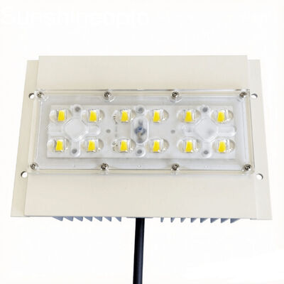 Modul Lampu Jalan LED 60W 7070 dengan Lensa Optik 158×103 Derajat & PCB Aluminium untuk Penerangan Jalan