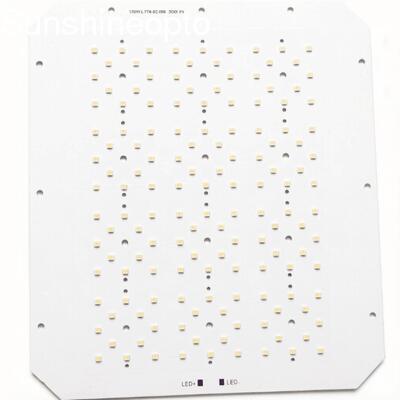 Papan PCB Kustom 120W 144 Poin 3030 SMD dengan Lensa LED 50x50mm