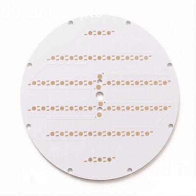 Papan PCB LED SMD RGB 56W dengan Chip LED Bridgelux 45mil 203.2mm untuk pencahayaan arsitektur Luar Ruangan & Dalam Ruangan