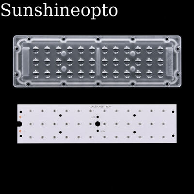 Modul Lampu Jalan LED 50W SMD 3535 150lm/W Modul LED Efisiensi Tinggi Lensa Optik PC 92%