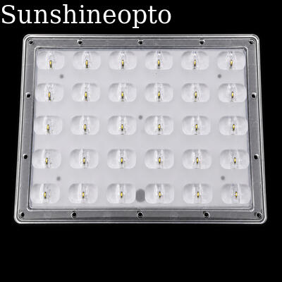 Kit Retrofit Lampu Jalan LED 30W Lensa LED Sudut Sinar 90×126° Pemasok OEM/ODM