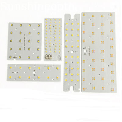 Papan PCB Aluminium LED yang disesuaikan untuk Pencahayaan LED Produsen Modul PCB Lampu LED OEM