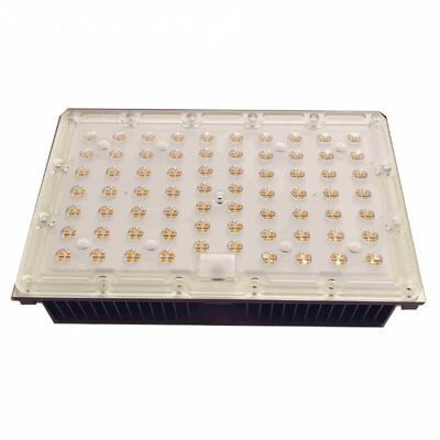Penutup Modul Lampu LED 200W Kustom Lensa PC Optik 90 Derajat 14s20p 2200K SMD 3030 Papan PCB LED