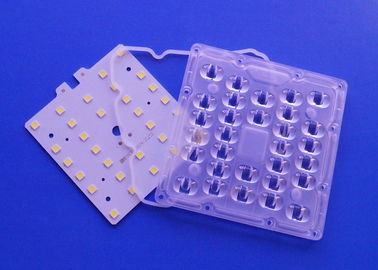 Bahan PC Lampu Jalan LED Modul 5050 SMD Aluminium Board 50W 80W 100W 24V