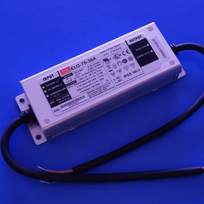 ELG-75-36A IP65 48~75W Tegangan Konstan Driver Lampu Led Arus Konstan MEANWELL
