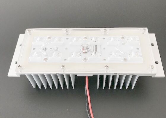 12LED 5050SMD 20W 30W Modul Lampu Jalan LED Dengan Heatsink