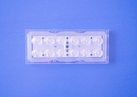12 Poin 143x70 Derajat 15W SMD5050 LED Aluminium PCB Board