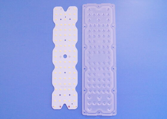 Lampu Jalan Modul Lensa PC 80LED SMD3030 60x90 Derajat