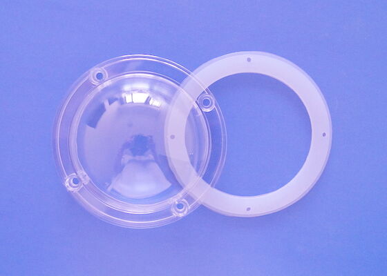 100MM Dia 91% Transmisi Clear PC Cover 50W 100W COB Lens