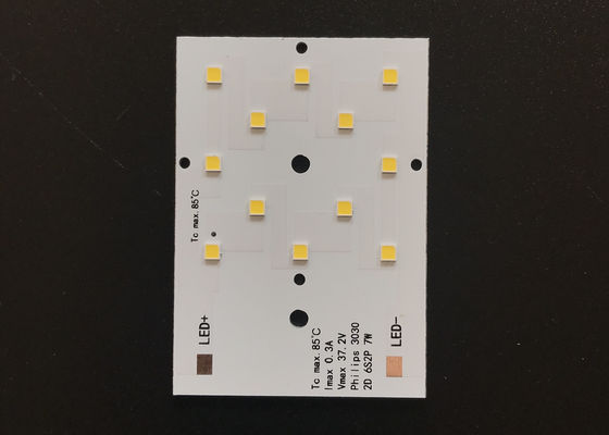 Papan PCB LED 7W SMD 3030 dengan Ketebalan 1.5mm dan Ukuran 50*70mm untuk Aplikasi Kustom