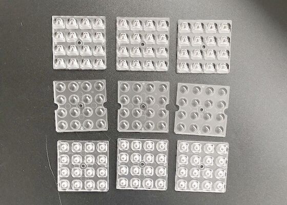 16 24LEDs Lensa PC Optik SMD3030 SMD5050 Untuk 50x50mm