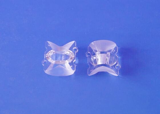 10x120 Derajat PC PMMA Lensa Optik Bentuk Kupu-kupu Untuk SMD3030