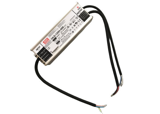 120W HLG-120H Catu Daya LED Dimmable 48VDC Untuk Led Grow Light