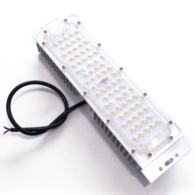 Lampu LED Retrofit Tahan Air 50W Modul Lampu Jalan Led SMD3030 160lm/W 12V Lensa Array