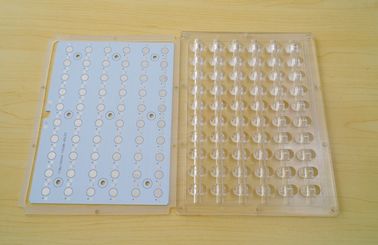 High Effiency 60W Led Collimation Lens, lensa lampu jalan led xpe