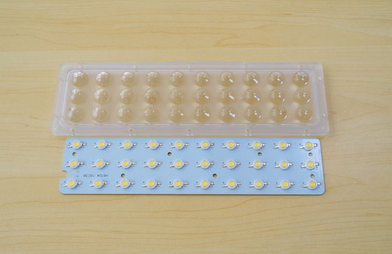 90 degree 45mil Chip 3x10 LED Street Light Components with Optical grade PC