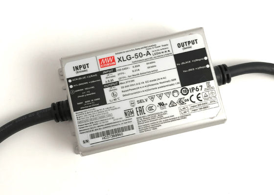MEAN WELL XLG-50-A 50W Mode Daya Konstan Driver LED 1000mA Dapat Disesuaikan 0.53-2.1A 22-54VLED Driver