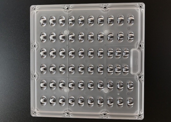 175x175mm 5050 SMD LED array Lensa TYPE 2 lensa cahaya persegi 60w 120w