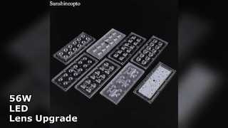 Peningkatan Lensa Jalan LED 56W